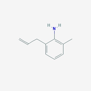 molecular formula C10H13N B3266055 2-Allyl-6-methylaniline CAS No. 41652-79-3