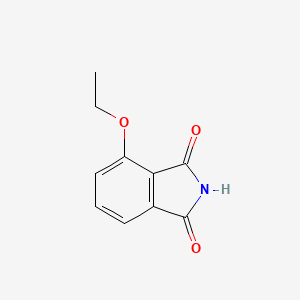 molecular formula C10H9NO3 B3266081 4-ethoxy-2,3-dihydro-1H-isoindole-1,3-dione CAS No. 41709-84-6