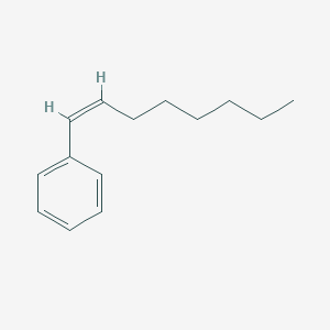 molecular formula C14H20 B3266190 (Z)-1-Phenyl-1-octene CAS No. 42036-72-6