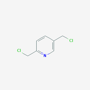 molecular formula C7H7Cl2N B032662 2,5-Bis(chloromethyl)pyridine CAS No. 94126-97-3