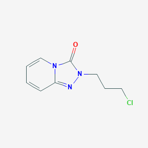 molecular formula C9H10ClN3O B032663 2-(3-chloropropyl)-1,2,4-Triazolo[4,3-a]pyridin-3(2H)-one CAS No. 19666-40-1