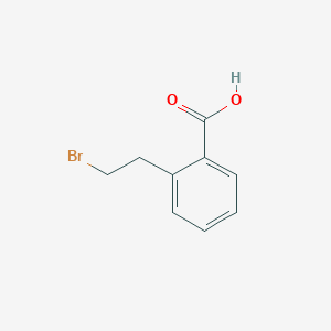 molecular formula C9H9BrO2 B3266334 2-(2-Bromoethyl)benzoic acid CAS No. 42247-76-7