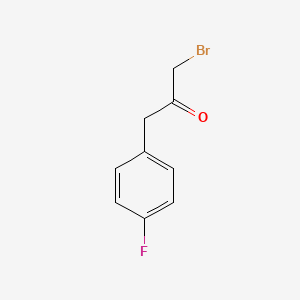 molecular formula C9H8BrFO B3266359 1-Bromo-3-(4-fluorophenyl)propan-2-one CAS No. 423184-29-6