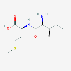 molecular formula C11H22N2O3S B3266386 Ile-Met CAS No. 42384-14-5