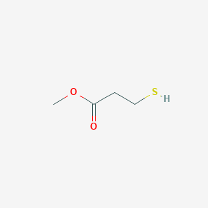molecular formula C4H8O2S B032665 Methyl 3-mercaptopropionate CAS No. 2935-90-2