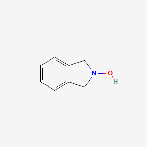 molecular formula C8H9NO B3266530 Isoindolin-2-ol CAS No. 42772-99-6
