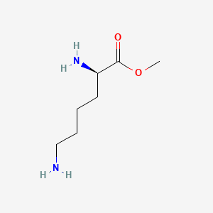 molecular formula C7H16N2O2 B3266545 Methyl D-lysinate CAS No. 42807-32-9