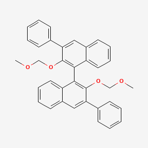 2-(Methoxymethoxy)-1-[2-(methoxymethoxy)-3-phenylnaphthalen-1-yl]-3-phenylnaphthalene