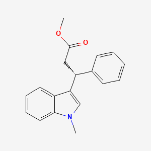(R)-Methyl 3-(1-methyl-1H-indol-3-yl)-3-phenylpropanoate