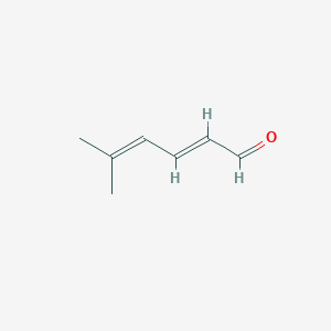 (2E)-5-methyl-2,4-hexadienal