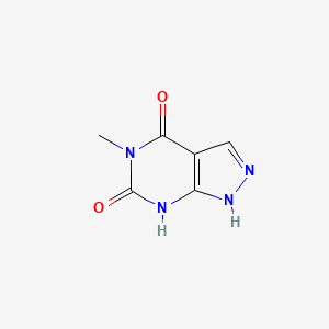 5-Methyl-1H-pyrazolo[3,4-d]pyrimidine-4,6(5H,7H)-dione