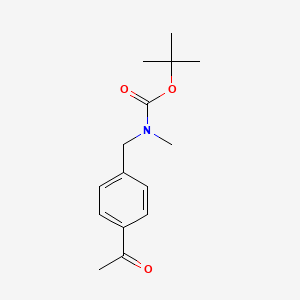 tert-Butyl 4-acetylbenzyl(methyl)carbamate