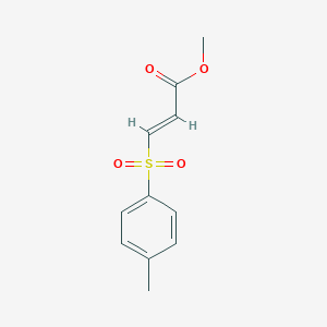 molecular formula C11H12O4S B326714 methyl 3-[(4-methylphenyl)sulfonyl]acrylate 