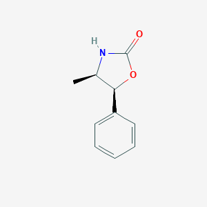 molecular formula C10H11NO2 B032672 (4R,5S)-(+)-4-Methyl-5-phenyl-2-oxazolidinone CAS No. 77943-39-6