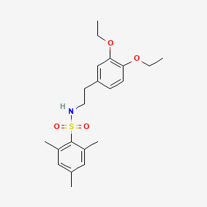 N-[2-(3,4-diethoxyphenyl)ethyl]-2,4,6-trimethylbenzenesulfonamide