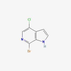 7-Bromo-4-chloro-1H-pyrrolo[2,3-c]pyridine