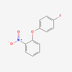 molecular formula C12H8FNO3 B3267332 1-(4-Fluorophenoxy)-2-nitrobenzene CAS No. 4475-59-6