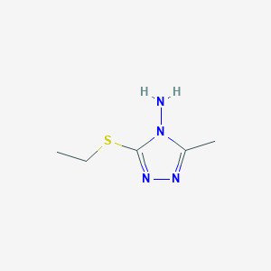3-(ethylsulfanyl)-5-methyl-4H-1,2,4-triazol-4-amine