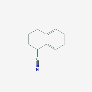 B032674 1,2,3,4-Tetrahydronaphthalene-1-carbonitrile CAS No. 56536-96-0