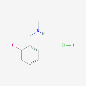 [(2-Fluorophenyl)methyl](methyl)amine hydrochloride