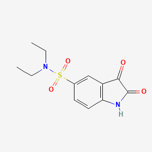 N,N-Diethyl-2,3-dioxoindoline-5-sulfonamide