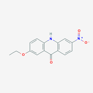 9(10H)-Acridinone, 2-ethoxy-6-nitro-