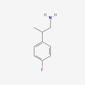 B3267601 2-(4-Fluorophenyl)propan-1-amine CAS No. 456-01-9