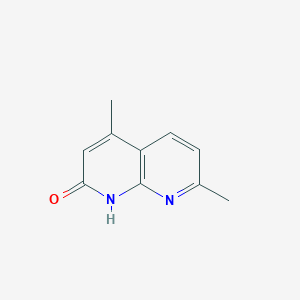 4,7-Dimethyl-1,8-naphthyridin-2(1H)-one