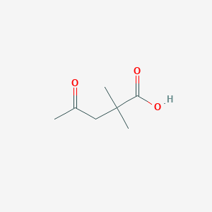 B3267855 2,2-Dimethyl-4-oxopentanoic acid CAS No. 470-49-5
