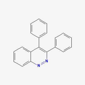 molecular formula C20H14N2 B3267900 3,4-Diphenylcinnoline CAS No. 47193-42-0