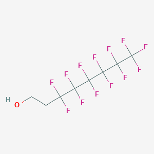 molecular formula C8H5F13O<br>C6F13CH2CH2OH B032680 6:2 Fluorotelomer alcohol CAS No. 647-42-7