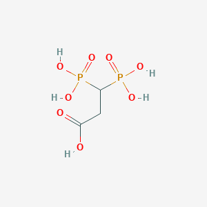 molecular formula C3H8O8P2 B3268269 3,3-Diphosphonopropanoic acid CAS No. 4775-92-2