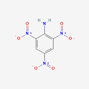 B3268610 2,4,6-Trinitroaniline CAS No. 489-98-5
