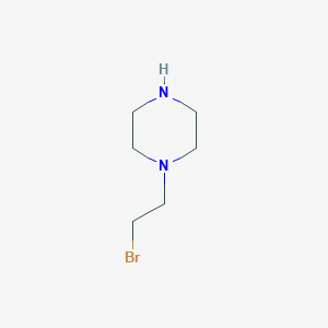 molecular formula C6H13BrN2 B3268691 1-(2-Bromoethyl)piperazine 