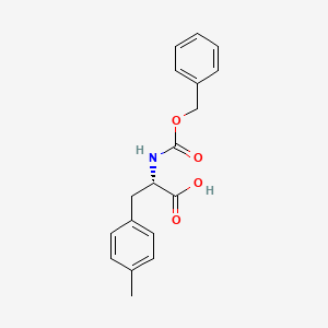 molecular formula C18H19NO4 B3268831 N-Cbz-4-methyl-L-phenylalanine CAS No. 49759-58-2