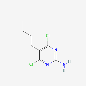 B3268920 5-Butyl-4,6-dichloropyrimidin-2-amine CAS No. 500113-92-8