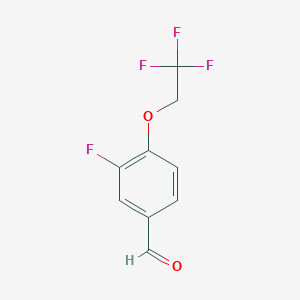 3-Fluoro-4-(2,2,2-trifluoroethoxy)benzaldehyde