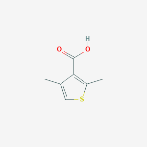 molecular formula C7H8O2S B3269121 2,4-Dimethylthiophene-3-carboxylic Acid CAS No. 503308-96-1