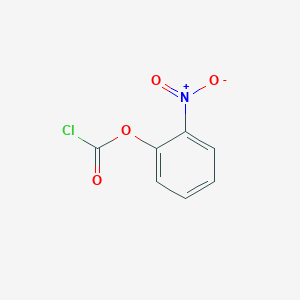 molecular formula C7H4ClNO4 B3269151 2-Nitrophenyl chloroformate CAS No. 50353-00-9