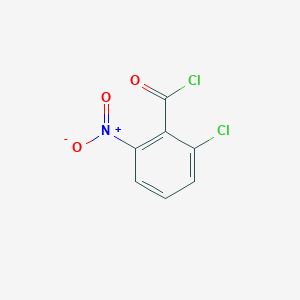 molecular formula C7H3Cl2NO3 B3269188 2-Chloro-6-nitrobenzoyl chloride CAS No. 50425-14-4