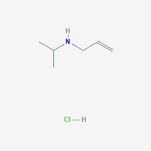 molecular formula C6H14ClN B3269221 (Prop-2-en-1-yl)(propan-2-yl)amine hydrochloride CAS No. 50529-74-3