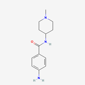 4-amino-N-(1-methylpiperidin-4-yl)benzamide