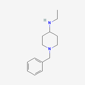 molecular formula C14H22N2 B3269226 (1-Benzyl-piperidin-4-yl)-ethyl-amine CAS No. 50534-24-2