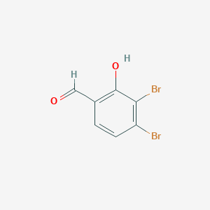 molecular formula C7H4Br2O2 B3269461 3,4-Dibromo-2-hydroxybenzaldehyde CAS No. 51042-20-7
