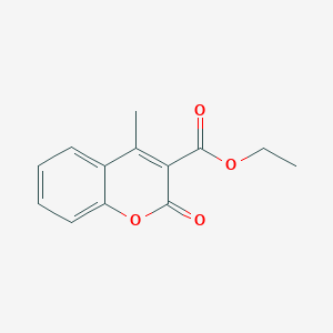 molecular formula C13H12O4 B3269470 Ethyl 4-methyl-2-oxo-2H-chromene-3-carboxylate CAS No. 51081-69-7