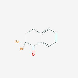 molecular formula C10H8Br2O B3269484 2,2-Dibromo-3,4-dihydronaphthalen-1(2H)-one CAS No. 51114-70-6
