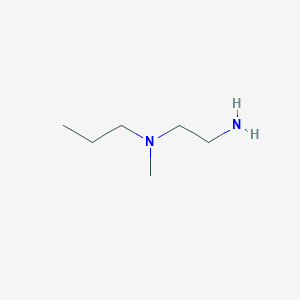molecular formula C6H16N2 B3269528 (2-Aminoethyl)(methyl)propylamine CAS No. 51218-21-4