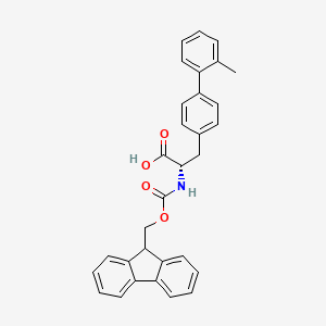 molecular formula C31H27NO4 B3269764 Fmoc-4-(2-methylphenyl)-L-phenylalanine CAS No. 516521-48-5