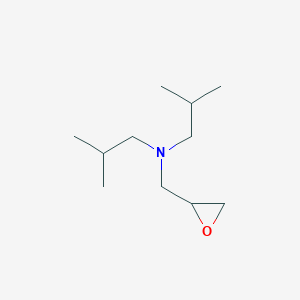 Bis(2-methylpropyl)(oxiran-2-ylmethyl)amine