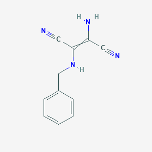 2-Amino-3-(benzylamino)but-2-enedinitrile